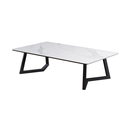 Tavolino rettangolare in ardesia tavolino ornato per soggiorno