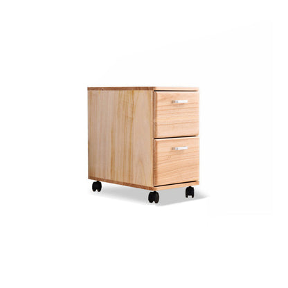 23.62" Wide Accent Chest with Drawers Water Resistant Chest with Wheels