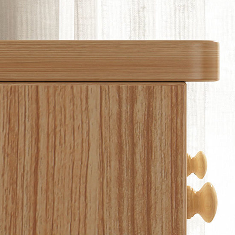 14.96" Wide Modern Wood Accent Chest with Drawer Rectangle Accent Cabinet