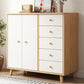 14.96" Wide Modern Wood Accent Chest with Drawer Rectangle Accent Cabinet