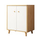 14.96" Wide Modern Wood Accent Chest with Drawer Rectangle Accent Cabinet
