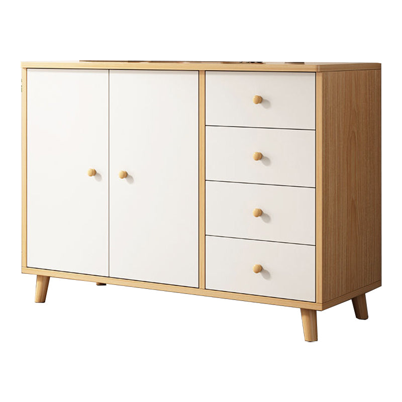 14,96 "Chérie d'accent en bois moderne de large avec armoire d'accent rectangle du tiroir