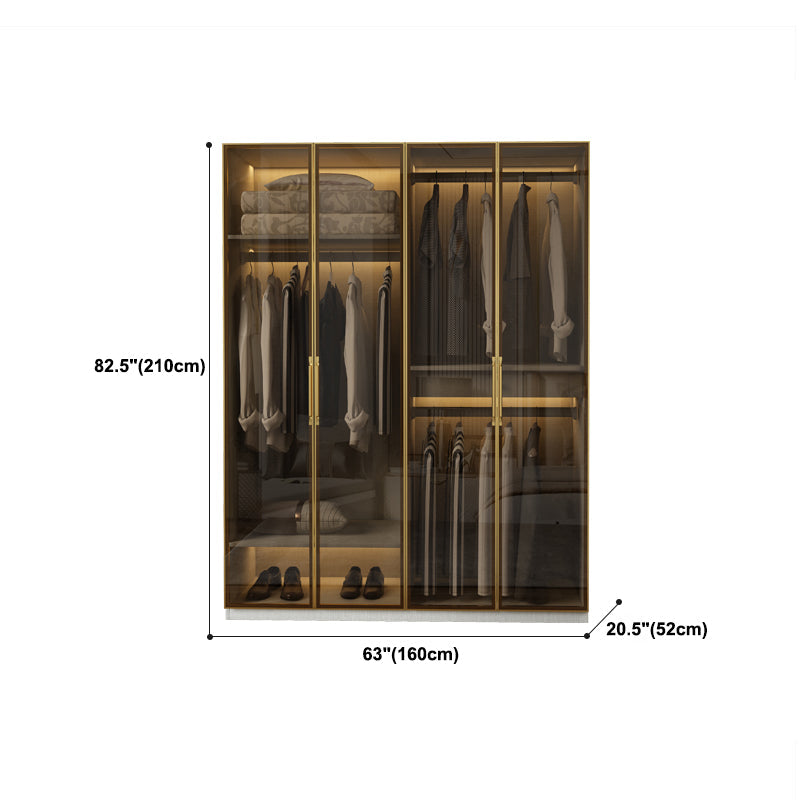 Armario de estilo moderno Color blanco Armario de madera para dormitorio