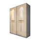 Contemporary Style Wardrobe Wood Wardrobe Closet for Bedroom Clearhalo 'Armoires & Wardrobes' 'armoires_wardrobes' 'Bedroom Furniture' 'furn' 'furn_armoires_wardrobes' 'Furniture' 5452598