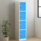 Modern Style Wardrobe Metal Wardrobe Closet for Home,16.54" D x 14.96" W x 70.87" H