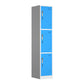 Modern Style Wardrobe Metal Wardrobe Closet for Home,16.54" D x 14.96" W x 70.87" H