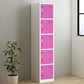 Modern Style Wardrobe Metal Wardrobe Closet for Home,16.54" D x 14.96" W x 70.87" H