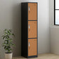 Modern Style Wardrobe Metal Wardrobe Closet for Home,16.54" D x 14.96" W x 70.87" H