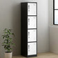 Modern Style Wardrobe Metal Wardrobe Closet for Home,16.54" D x 14.96" W x 70.87" H