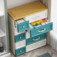 Contemporary Cabinet Plastic Storage Cabinet with Drawer for Bedroom