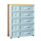 Contemporary Cabinet Plastic Storage Cabinet with Drawer for Bedroom