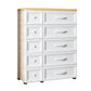 Contemporary Cabinet Plastic Storage Cabinet with Drawer for Bedroom