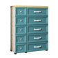 Contemporary Cabinet Plastic Storage Cabinet with Drawer for Bedroom