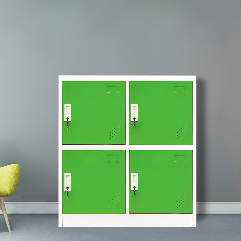 Armario de armario de metal de estilo contemporáneo para el hogar, 35.43 "D x 16.54" W x 39.37 "H