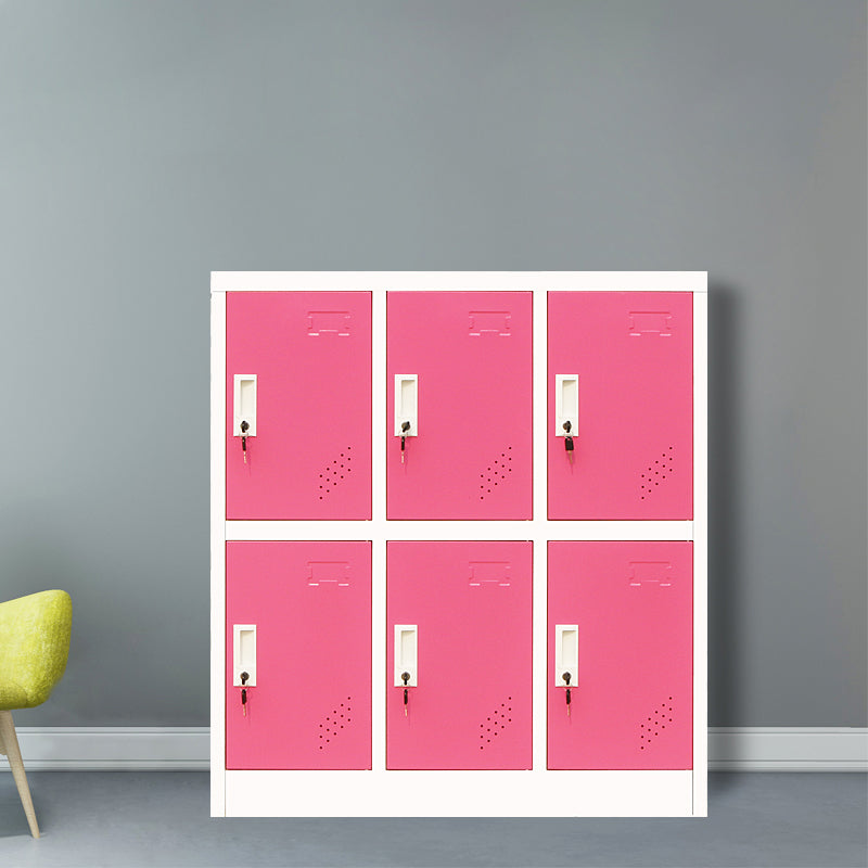 Armario de armario de metal de estilo contemporáneo para el hogar, 35.43 "D x 16.54" W x 39.37 "H