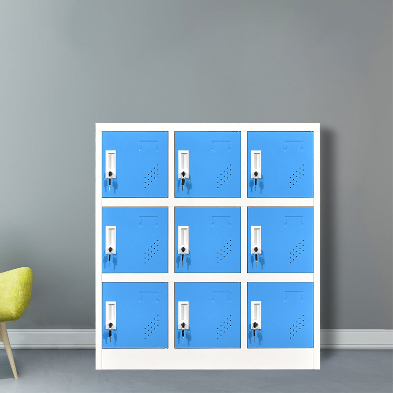 Armario de armario de metal de estilo contemporáneo para el hogar, 35.43 "D x 16.54" W x 39.37 "H