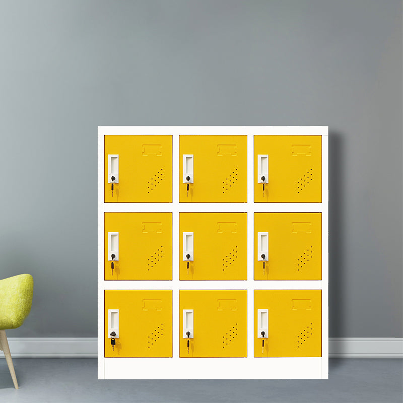 Armario de armario de metal de estilo contemporáneo para el hogar, 35.43 "D x 16.54" W x 39.37 "H