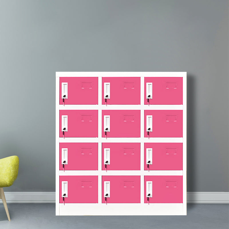 Armario de armario de metal de estilo contemporáneo para el hogar, 35.43 "D x 16.54" W x 39.37 "H