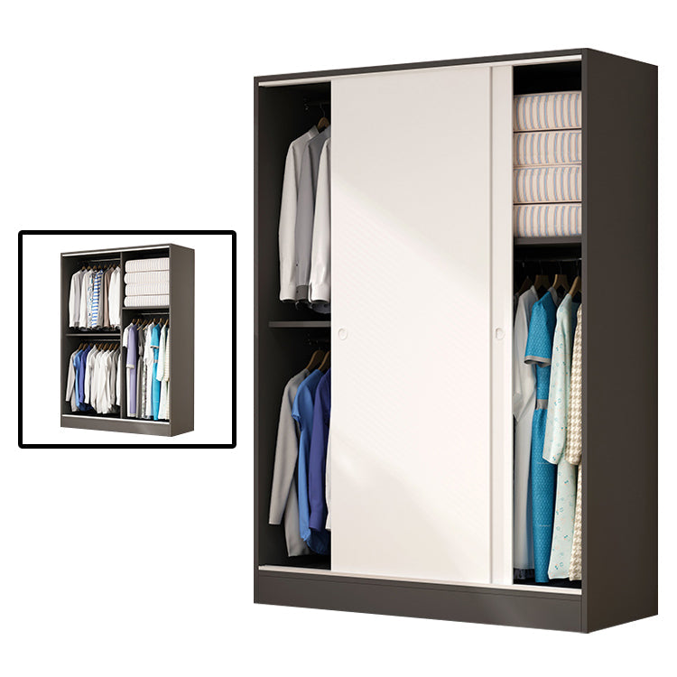 Armadio moderno del guardaroba in stile armadio in legno ingegnerizzato per la casa