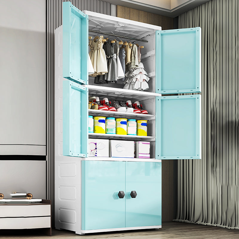 Vestuario de estilo moderno vestuario de dormitorio de plástico con piernas