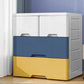 Gabinete casero de plástico de armario de estilo moderno con cajones