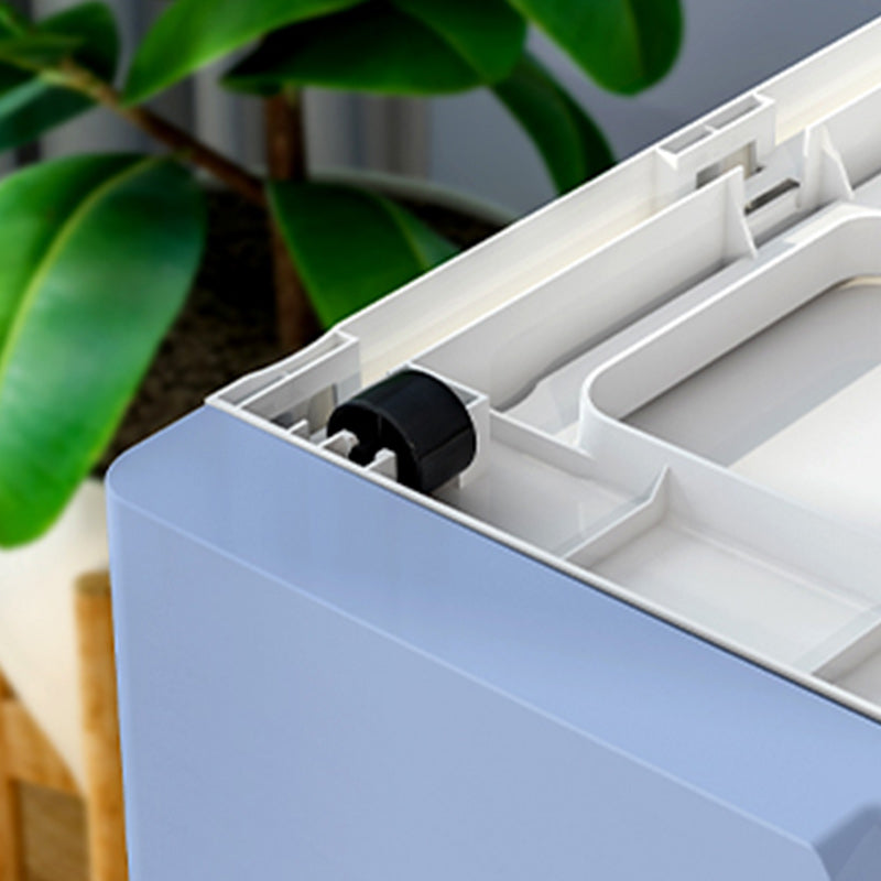 Gabinete casero de plástico de armario de estilo moderno con cajones