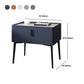 Modern houten nachtkastje met lade 19,6 "Tall Solid Color Nightstand