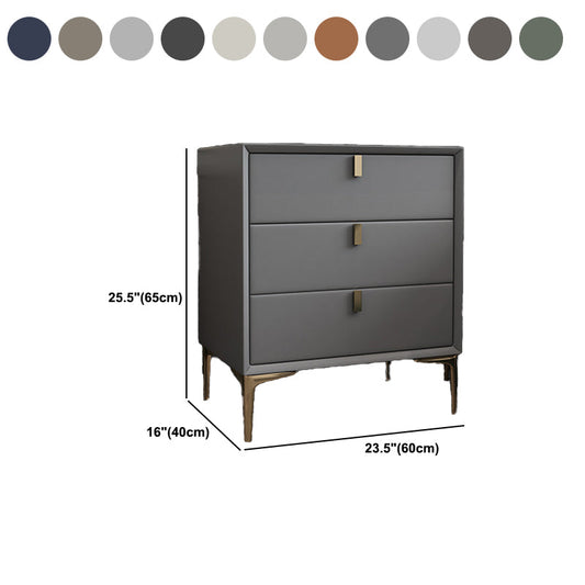 Massive Holzschublade Nachtisch 2 Schublade moderner Bett Nachttisch