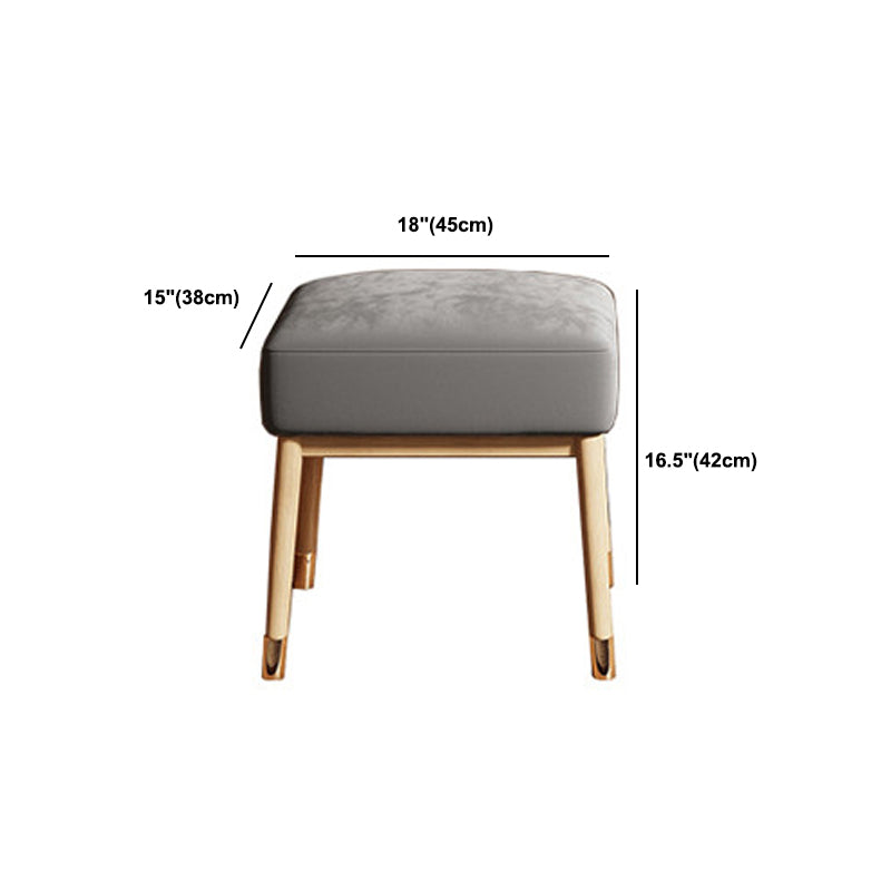 Scandinavian Makeup Vanity Table with Mirror and Stool for Bedroom