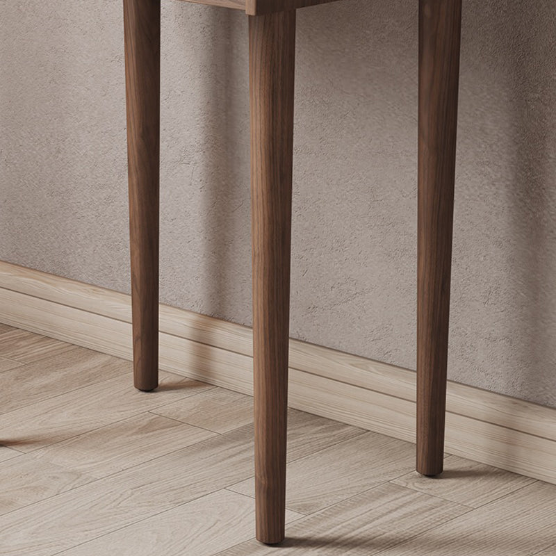 Traditional Wooden Makeup Vanity Desk Table with Stool for Bedroom Clearhalo 'Bedroom Furniture' 'furn' 'furn_makeup_vanities' 'Furniture' 'Makeup Vanities' 'makeup_vanities' 5453433