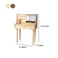 Traditional Wooden Makeup Vanity Desk Table with Stool for Bedroom Clearhalo 'Bedroom Furniture' 'furn' 'furn_makeup_vanities' 'Furniture' 'Makeup Vanities' 'makeup_vanities' 5453438
