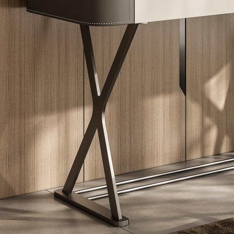 Makeup Vanity Table With Drawer and White Stool Set for Bedroom Clearhalo 'Bedroom Furniture' 'furn' 'furn_makeup_vanities' 'Furniture' 'Makeup Vanities' 'makeup_vanities' 5453536