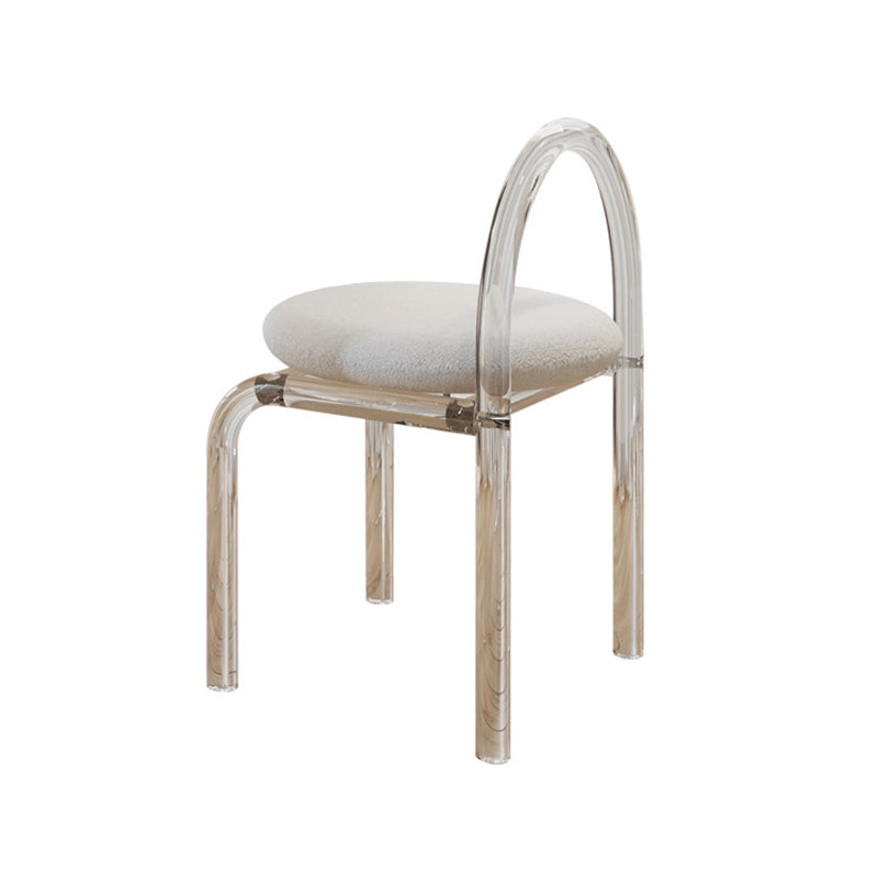 White Slate Top Make-up Vanity with Drawer for Bedroom 29.5" Clearhalo 'Bedroom Furniture' 'furn' 'furn_makeup_vanities' 'Furniture' 'Makeup Vanities' 'makeup_vanities' 5453610