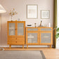 15.75"W Sideboard Glam Style Solid Wood Dining Server for Kitchen Living Room
