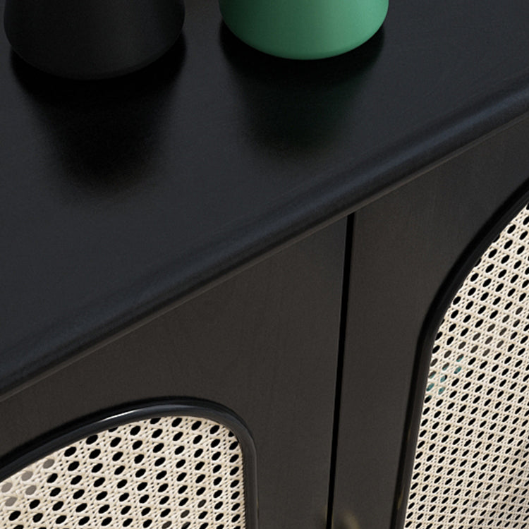 15.75"W Sideboard Contemporary Style Solid Wood Dining Server for Living Room Kitchen Clearhalo 'buffet_sideboard' 'Buffets & Sideboards' 'furn' 'furn_buffet_sideboard' 'Furniture' 'Kitchen & Dining Furniture' 5453851