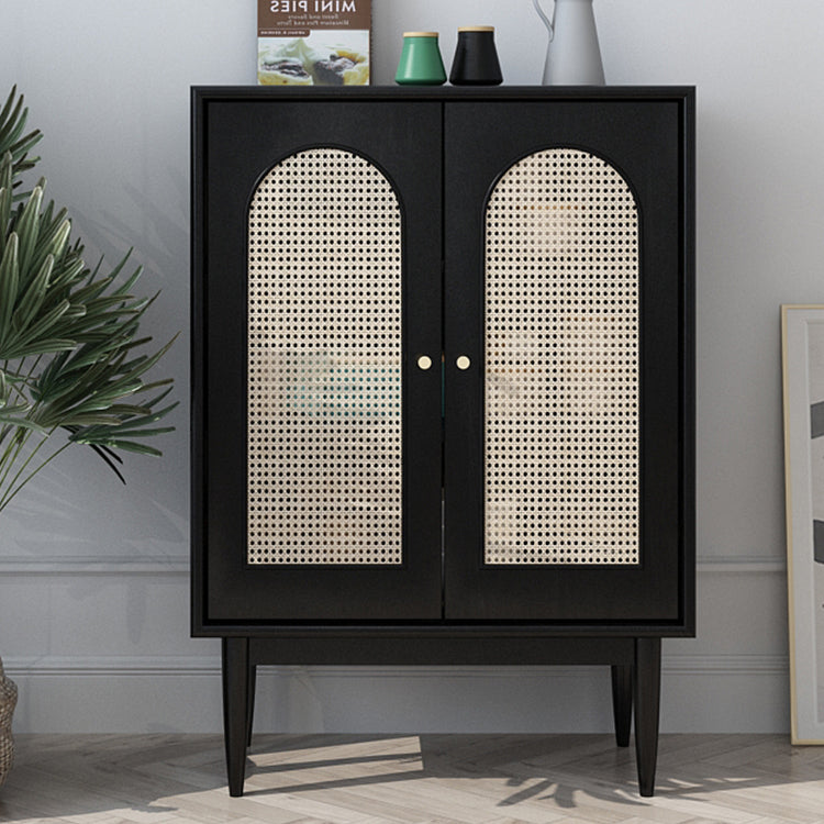 15.75"W Sideboard Contemporary Style Solid Wood Dining Server for Living Room Kitchen Clearhalo 'buffet_sideboard' 'Buffets & Sideboards' 'furn' 'furn_buffet_sideboard' 'Furniture' 'Kitchen & Dining Furniture' 5453856