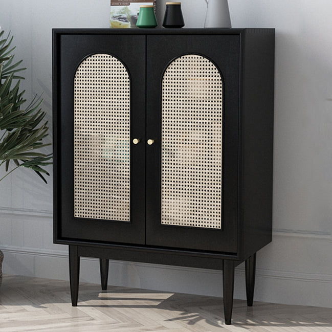 15.75"W Sideboard Contemporary Style Solid Wood Dining Server for Living Room Kitchen Clearhalo 'buffet_sideboard' 'Buffets & Sideboards' 'furn' 'furn_buffet_sideboard' 'Furniture' 'Kitchen & Dining Furniture' 5453857