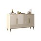 Glam Stone Sideboard Dining Kitchen Room Adjustable Shelves Sideboard Clearhalo 'buffet_sideboard' 'Buffets & Sideboards' 'furn' 'furn_buffet_sideboard' 'Furniture' 'Kitchen & Dining Furniture' 5453916