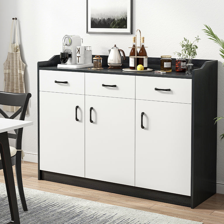 Sideboard contemporaneo ingegnerizzato in legno da pranzo Sideboard con mobile