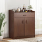 Sideboard contemporaneo ingegnerizzato in legno da pranzo Sideboard con mobile