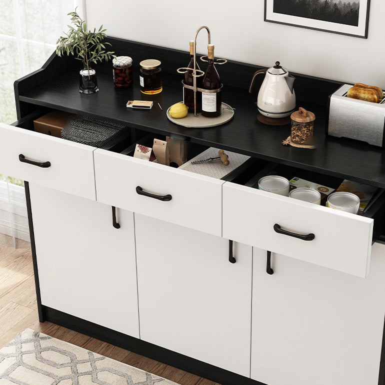 Sideboard contemporaneo ingegnerizzato in legno da pranzo Sideboard con mobile