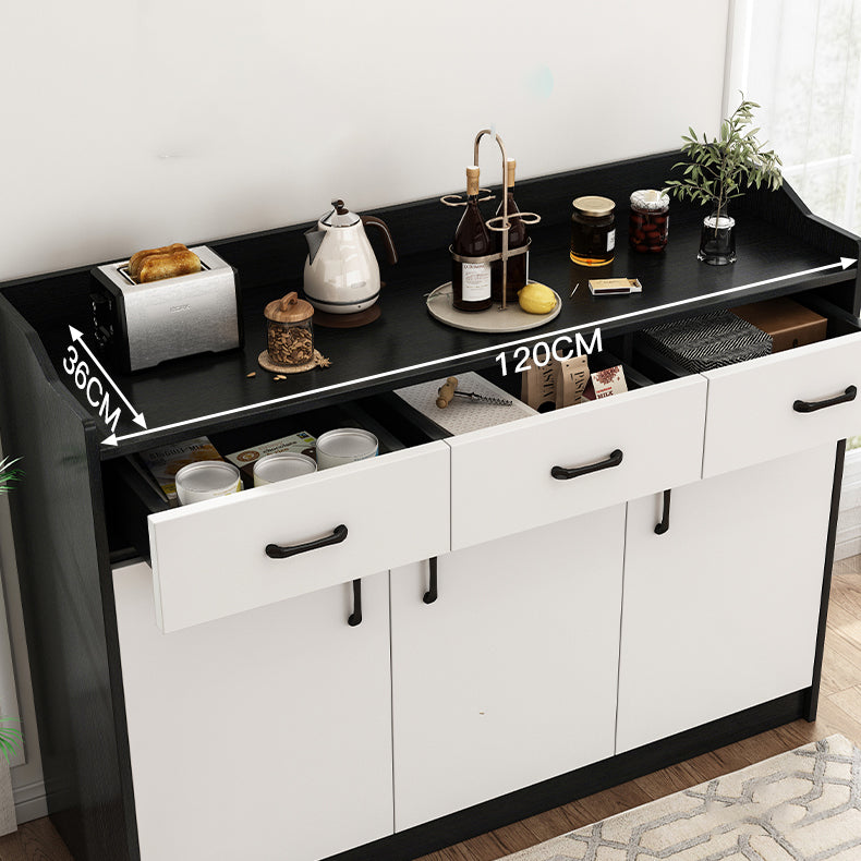 Sideboard contemporaneo ingegnerizzato in legno da pranzo Sideboard con mobile