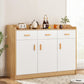 Sideboard contemporaneo ingegnerizzato in legno da pranzo Sideboard con mobile