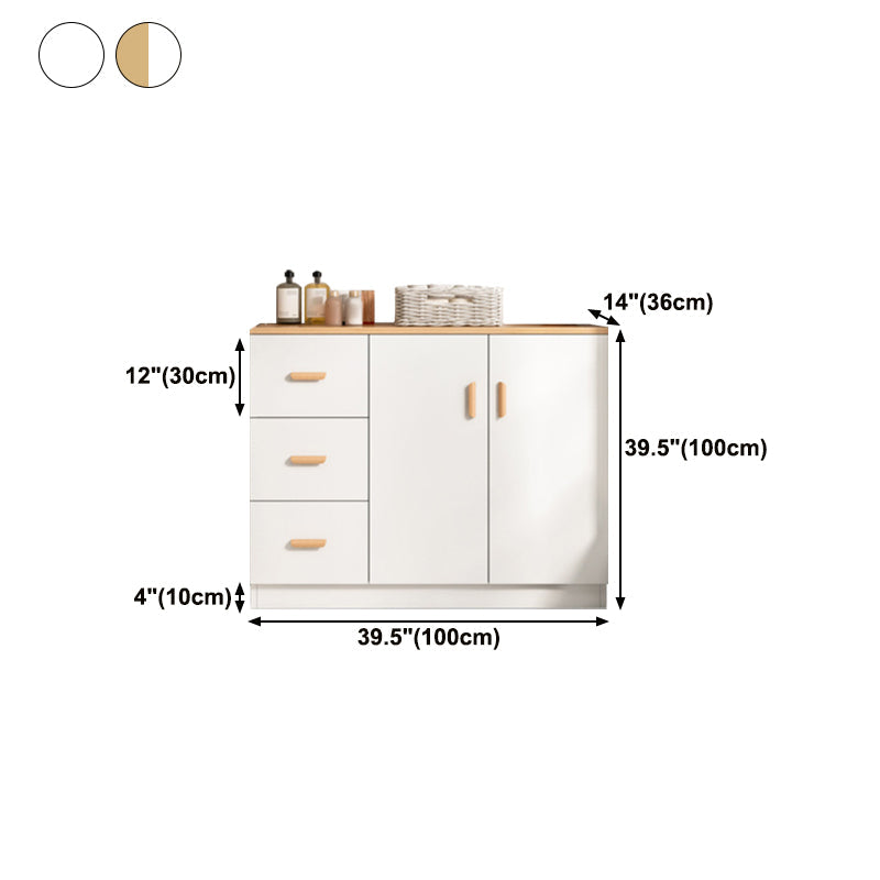 Sideboard contemporaneo ingegnerizzato in legno da pranzo Sideboard con mobile