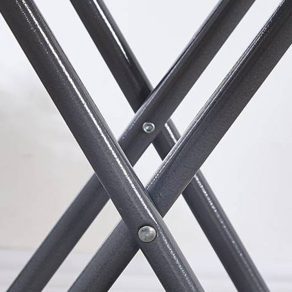 Scrivania contemporanea rettangolare in plastica per scrivania regolabile pieghevole, 29,9 "l x 19,7" w