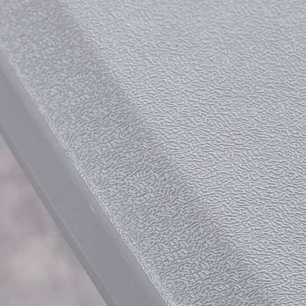 Scrivania contemporanea rettangolare in plastica per scrivania regolabile pieghevole, 29,9 "l x 19,7" w