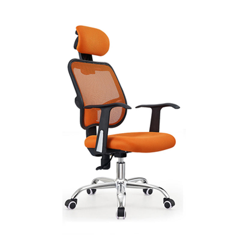 Silla de tareas de malla de estilo moderno silla de oficina ergonómica alta
