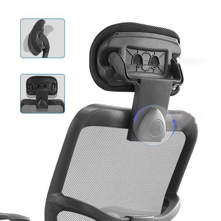 Silla de tareas de malla de estilo moderno silla de oficina ergonómica alta