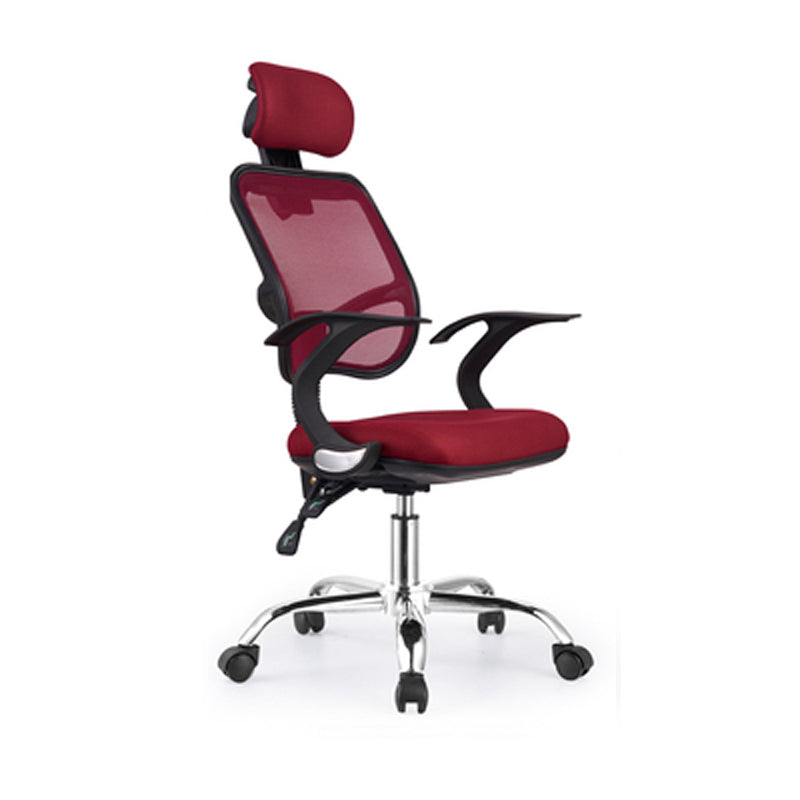 Silla de tareas de malla de estilo moderno silla de oficina ergonómica alta