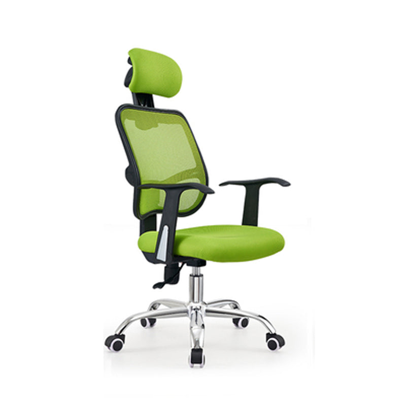 Silla de tareas de malla de estilo moderno silla de oficina ergonómica alta